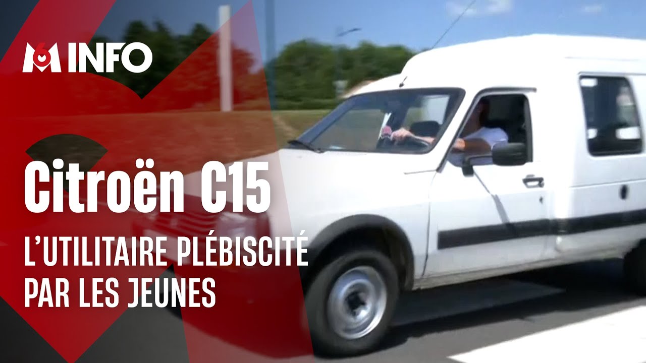 Le Citroën C15, la voiture préférée des jeunes