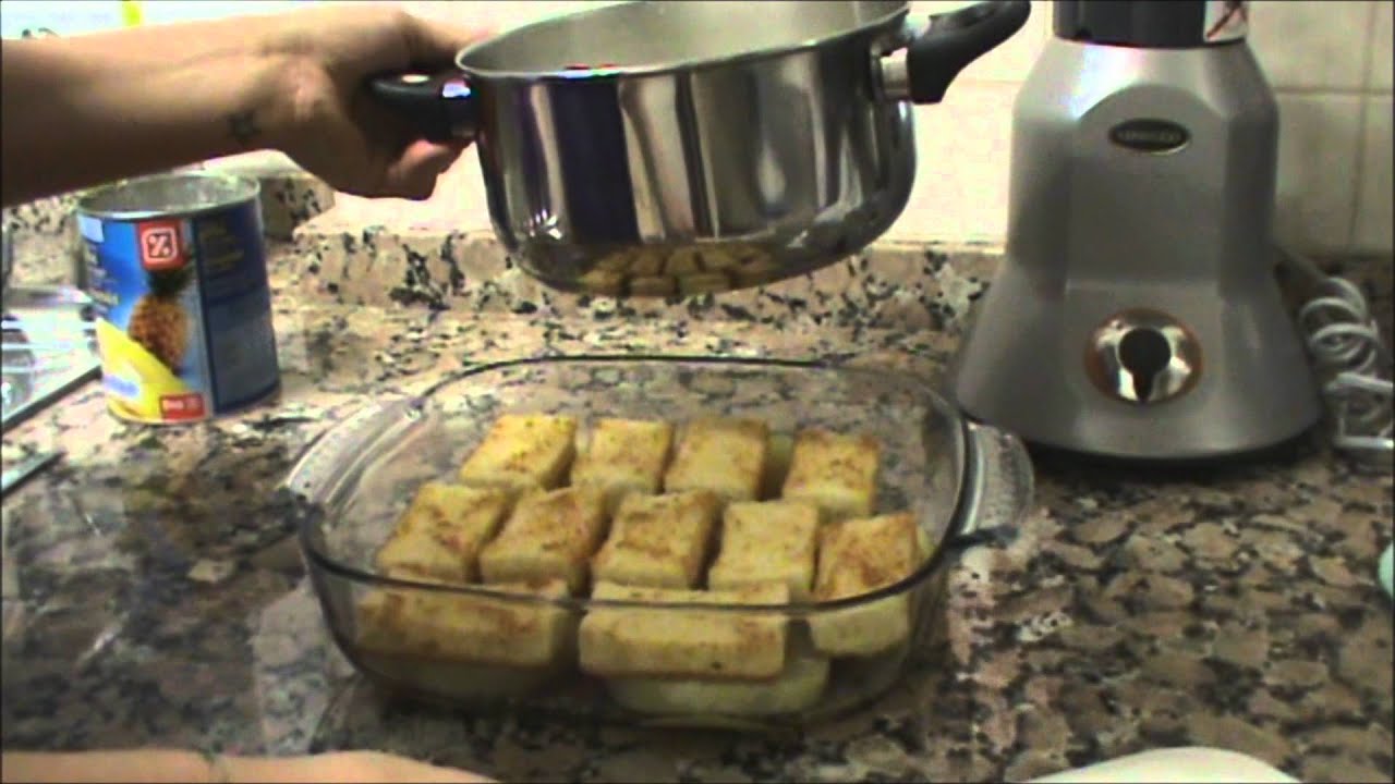 😋TARTA de PIÑA🍍CaSeRa con SoBaOs 🍞