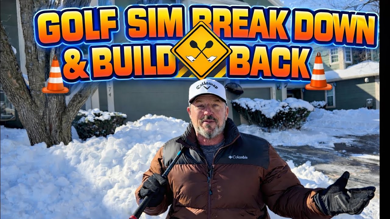 Golf Sim Break Down & Build Back