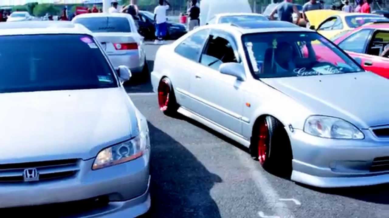 Honda Day 2014 Car Show / MotorSport Event - ETown Raceway Park NJ  jdm honda racing