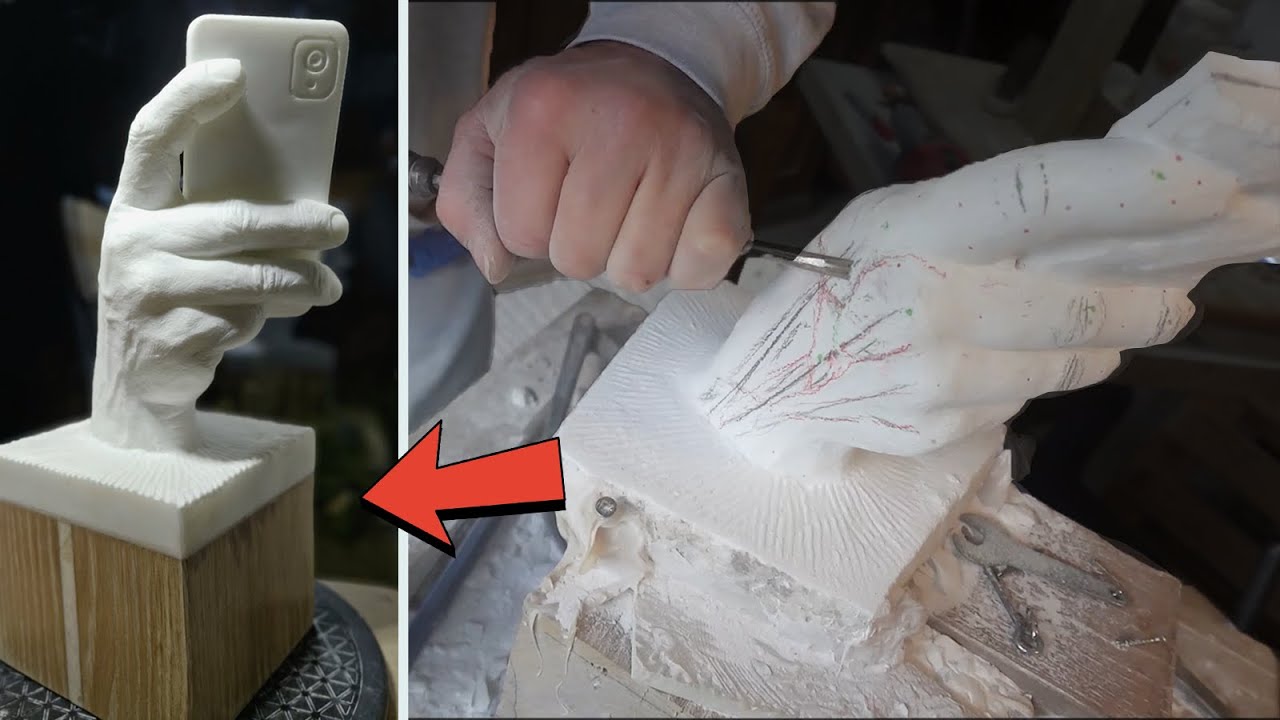 Carved in Marble | Hyper-Realistic Stone Carving| A Modern Classic