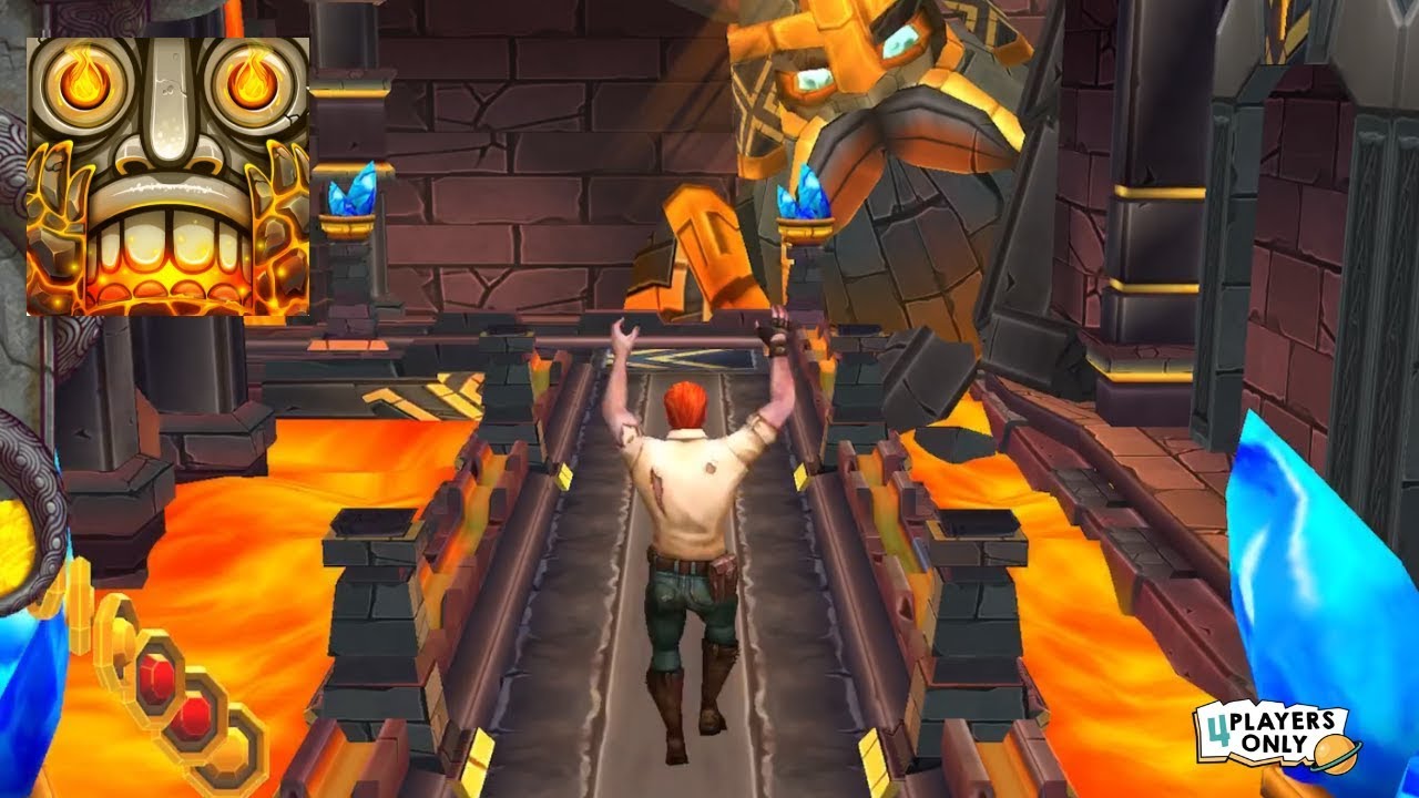 Temple Run 2 | Play as GUY DANGEROUS, VOLCANO ISLAND Map!