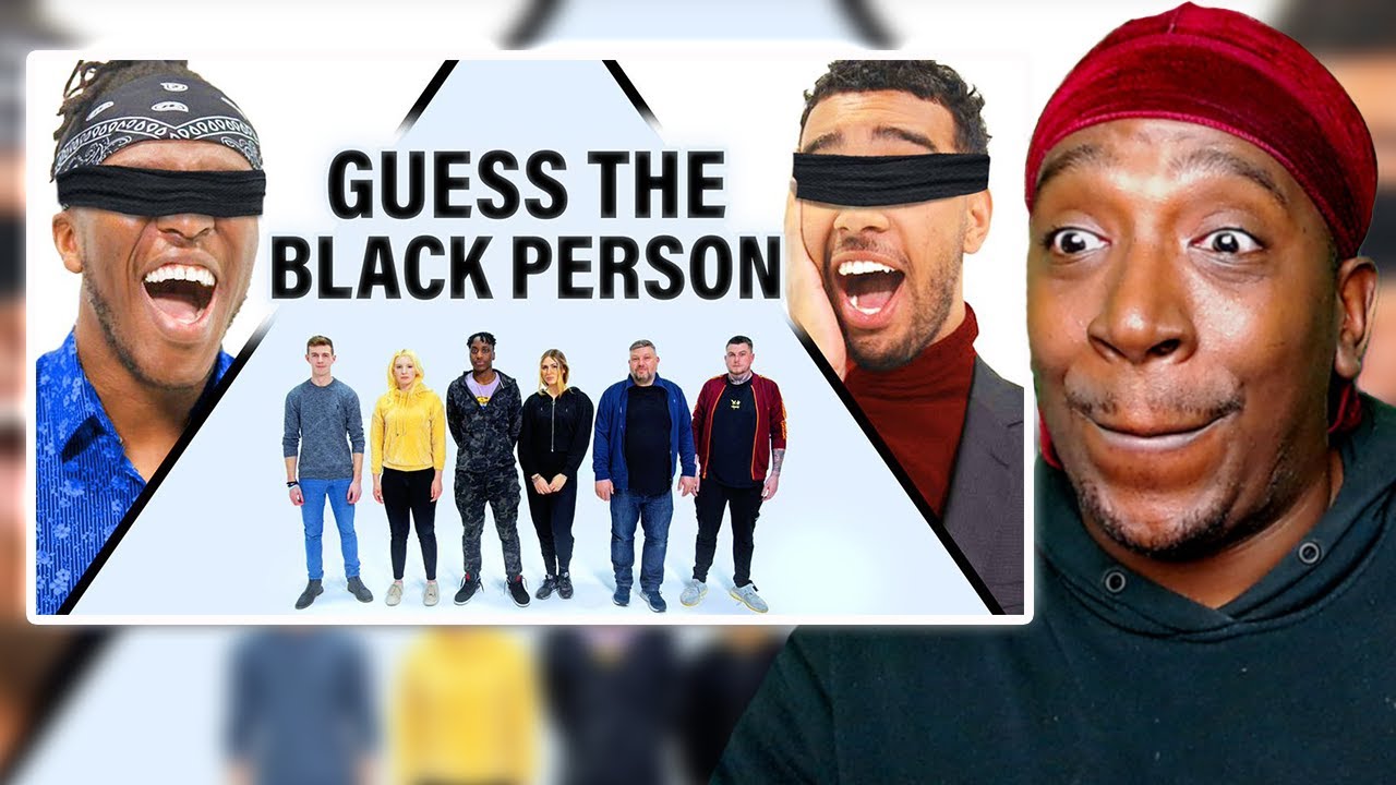 Black Guy Reacts To GUESS THE BLACK PERSON FT KSI