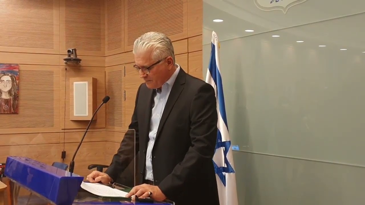 הצהרת השר אלי אבידר - התפטרות מן הממשלה