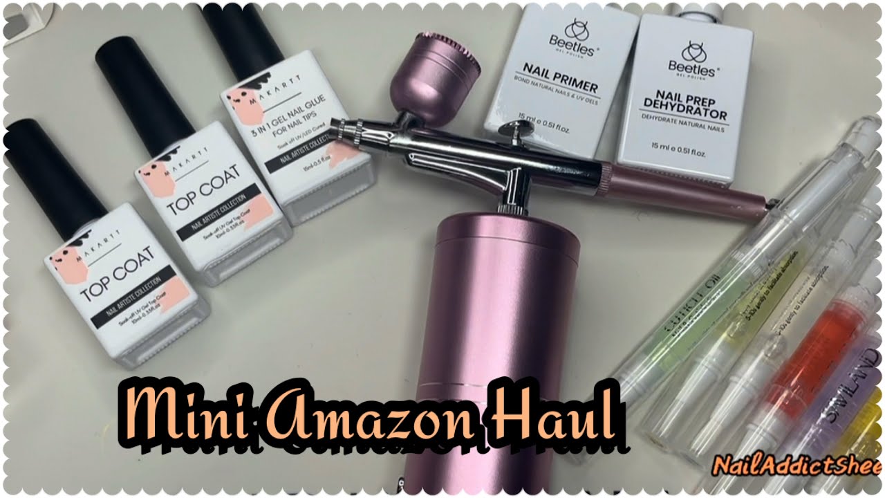 Mini Amazon Haul | Restocking Some Nail Supplies 🩷