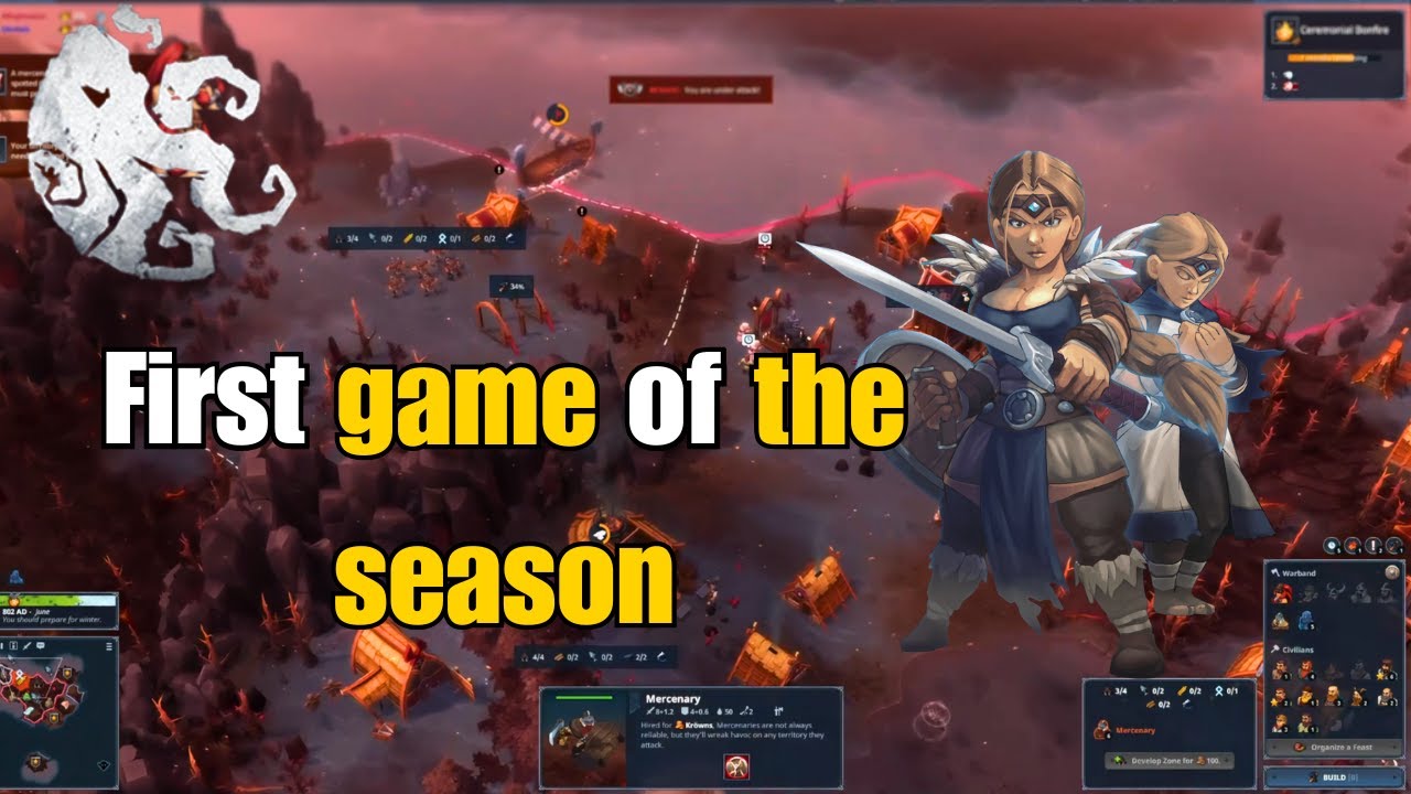 First Ranked Northgard Kraken Clan Game of the Season!
