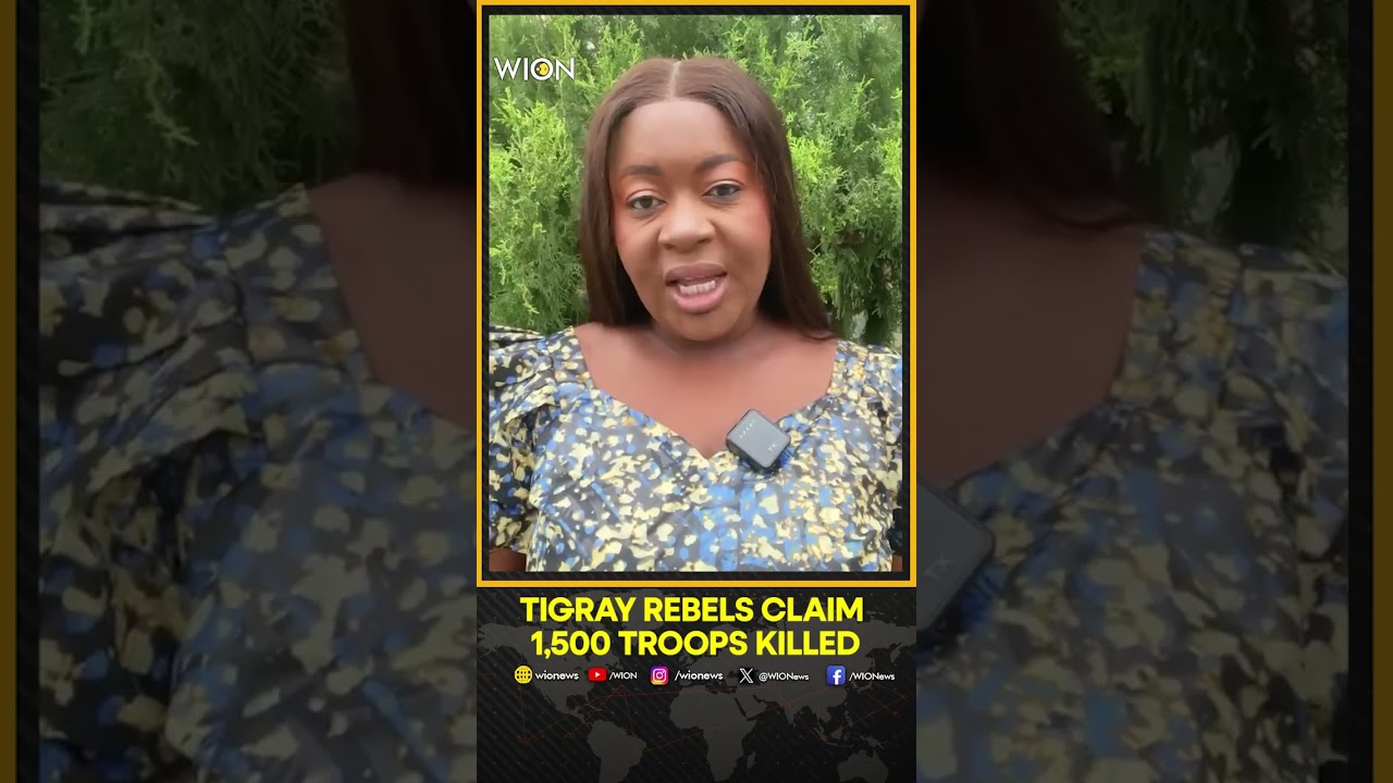 Tigray Rebels Claim 1,500 Ethiopian Soldiers Killed | WION News
