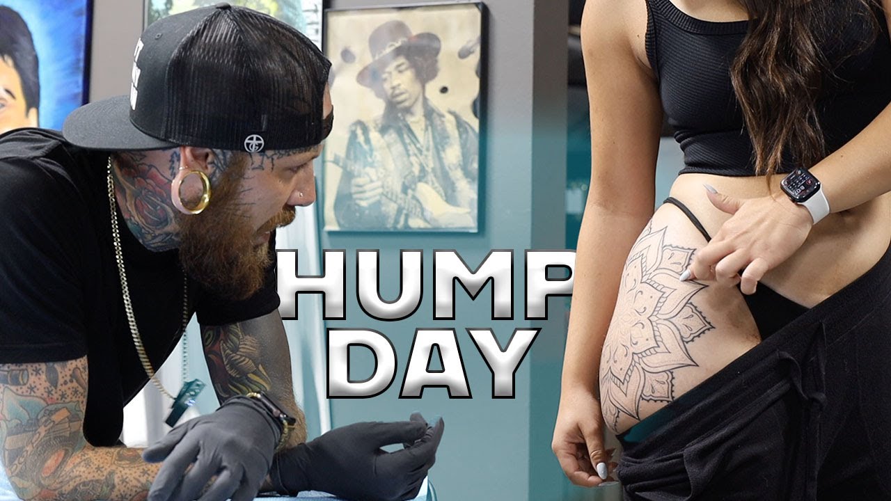 Tattoo Shop Swap: Finishing A Stunning Hip Mandala at Gold Minds Tattoo!