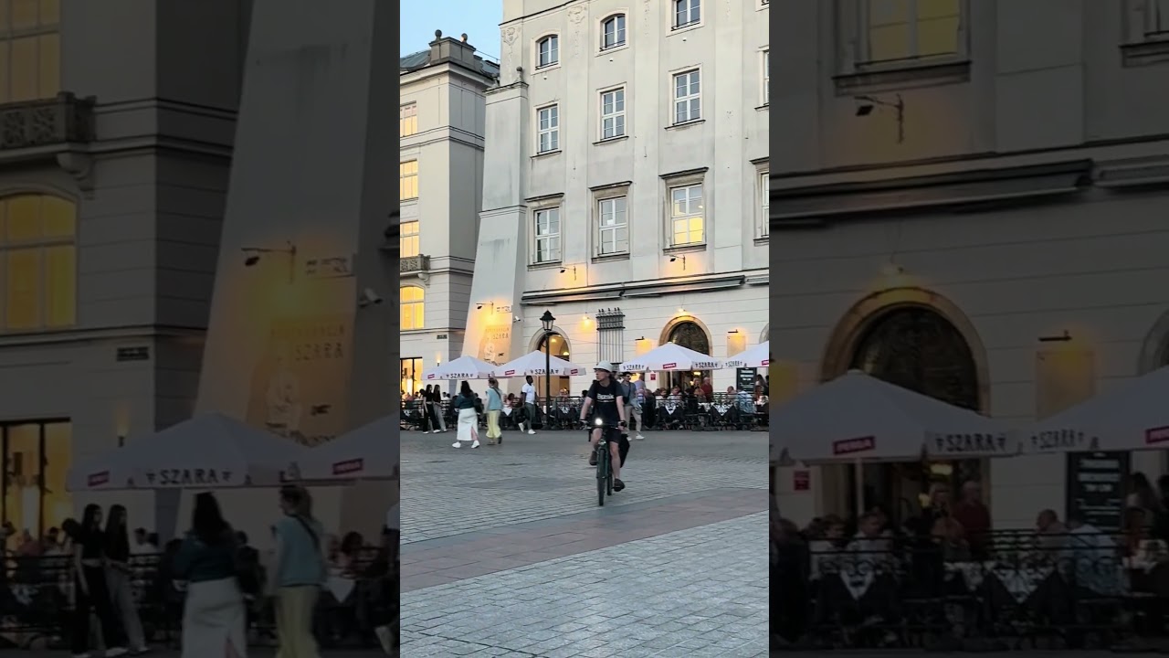 Krakow Summer Nights | Food, Sunset & Good Vibes at Mucca #shorts #goodvibes #travel #sunset #trip