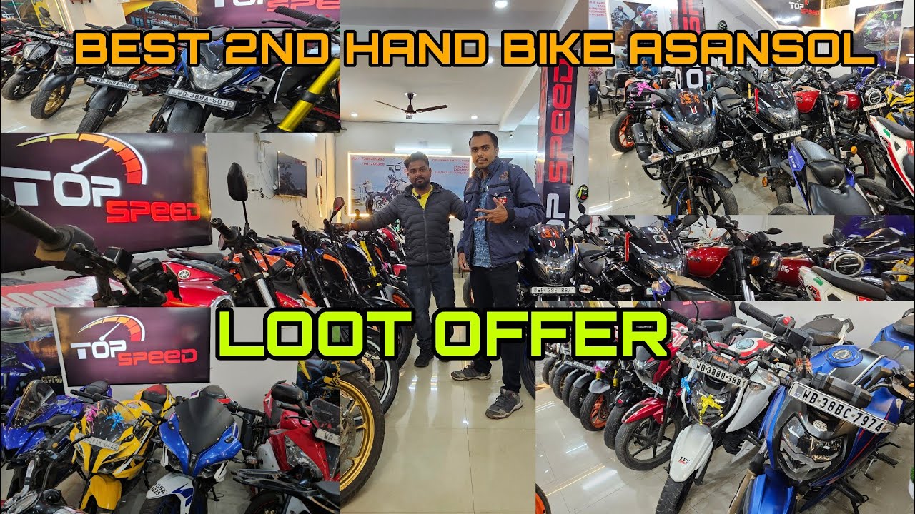 best second hand bike market in asansol//#top speed
