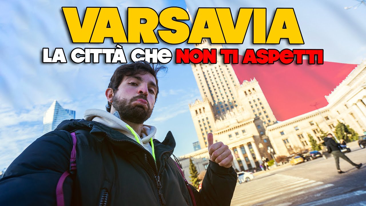 Finalmente a VARSAVIA 🇵🇱 LA CAPITALE DELLA POLONIA