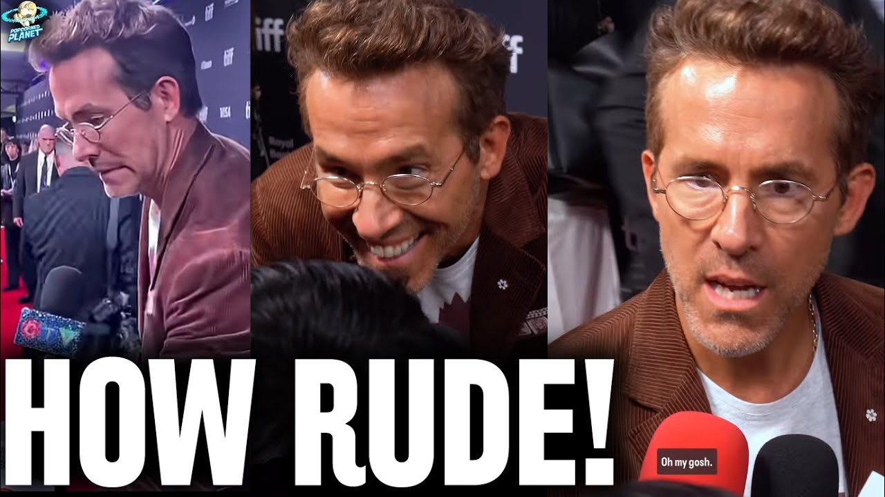 Ryan Reynolds RUDE To Kid Reporter On Red Carpet?!
