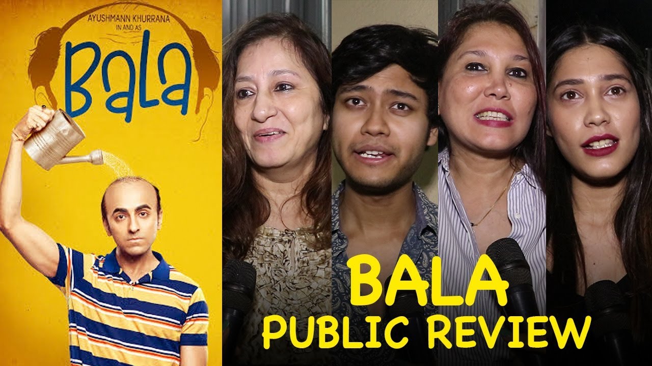 Bala Movie Public Review | First Day First Show | Ayushmann Khurrana, Yami, Bhumi