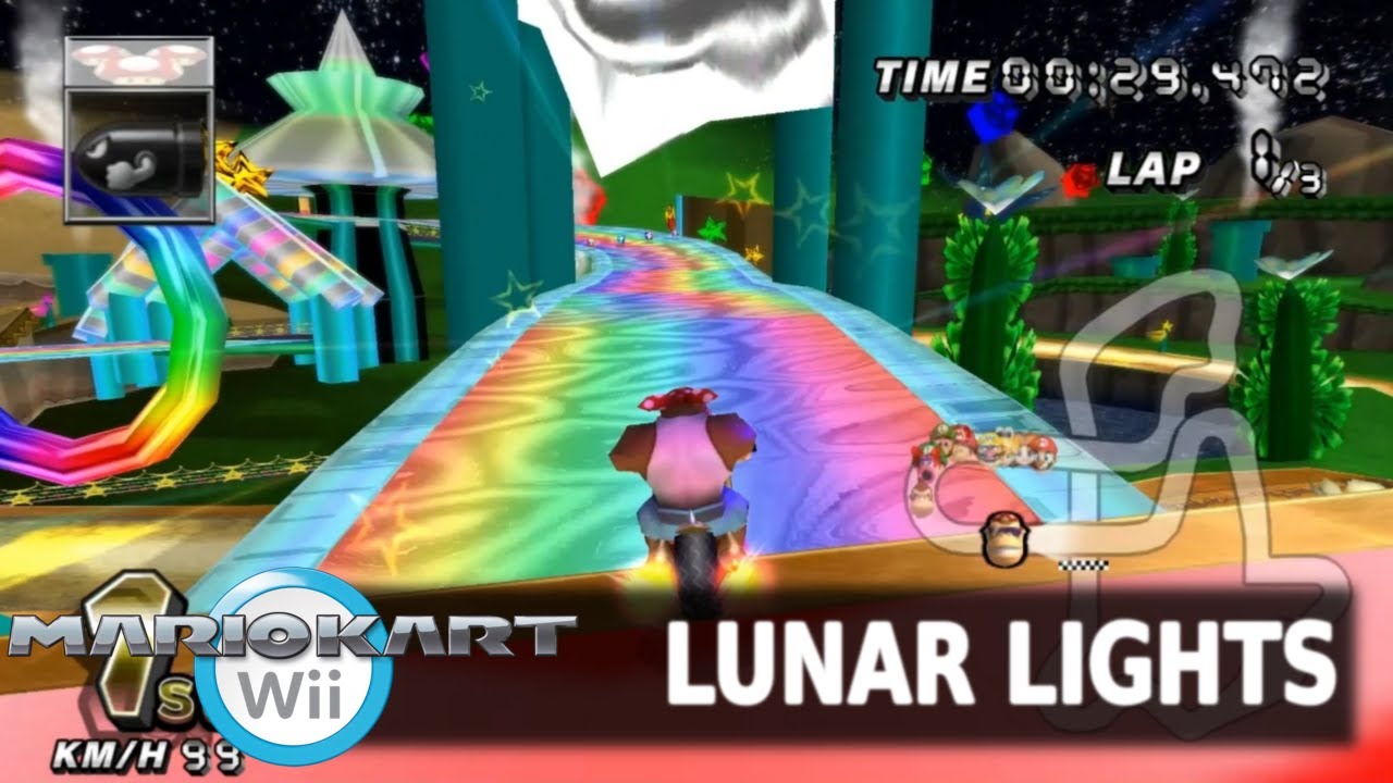 Retro Rewind - Lunar Lights | Mario Kart Wii | Ep. 351