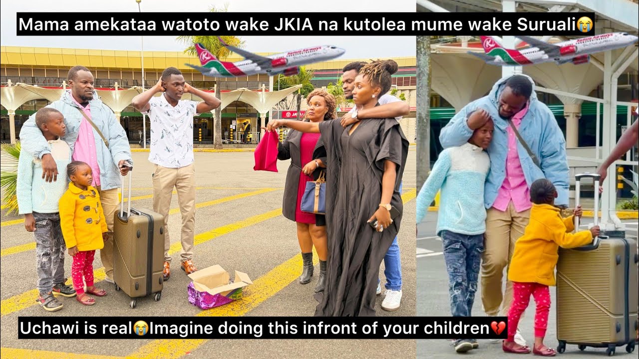 Uchawi is real😭Mama amekataa watoto wake JKIA na kutolea mume wake Suruali💔
