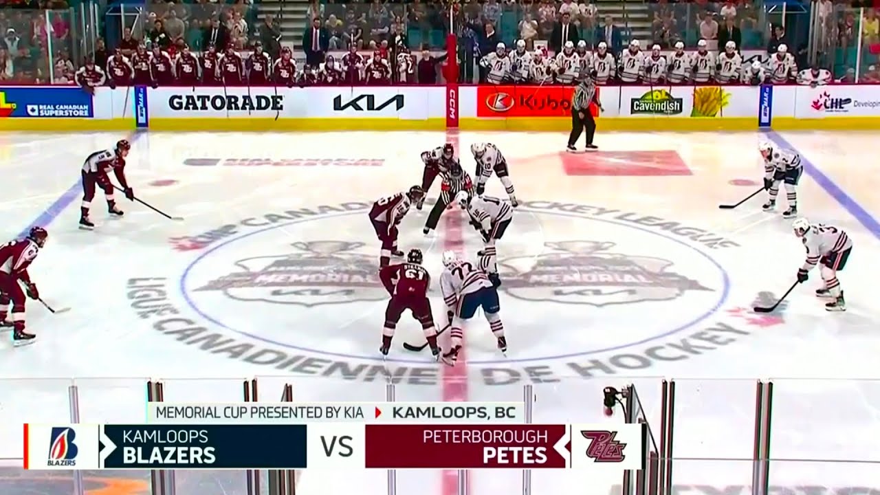 Kamloops Blazers vs Peterborough Petes (Round-robin) | 2023 Memorial Cup