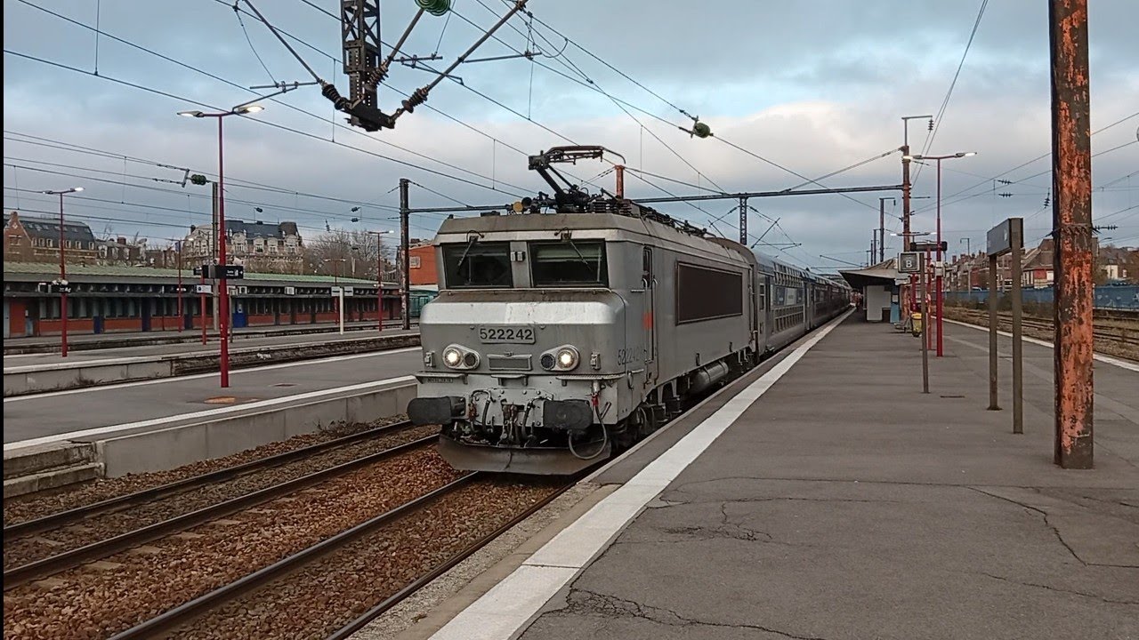 [ Train Spécial ] BB22200 + V2N composé Lille-Flandres - Amiens 