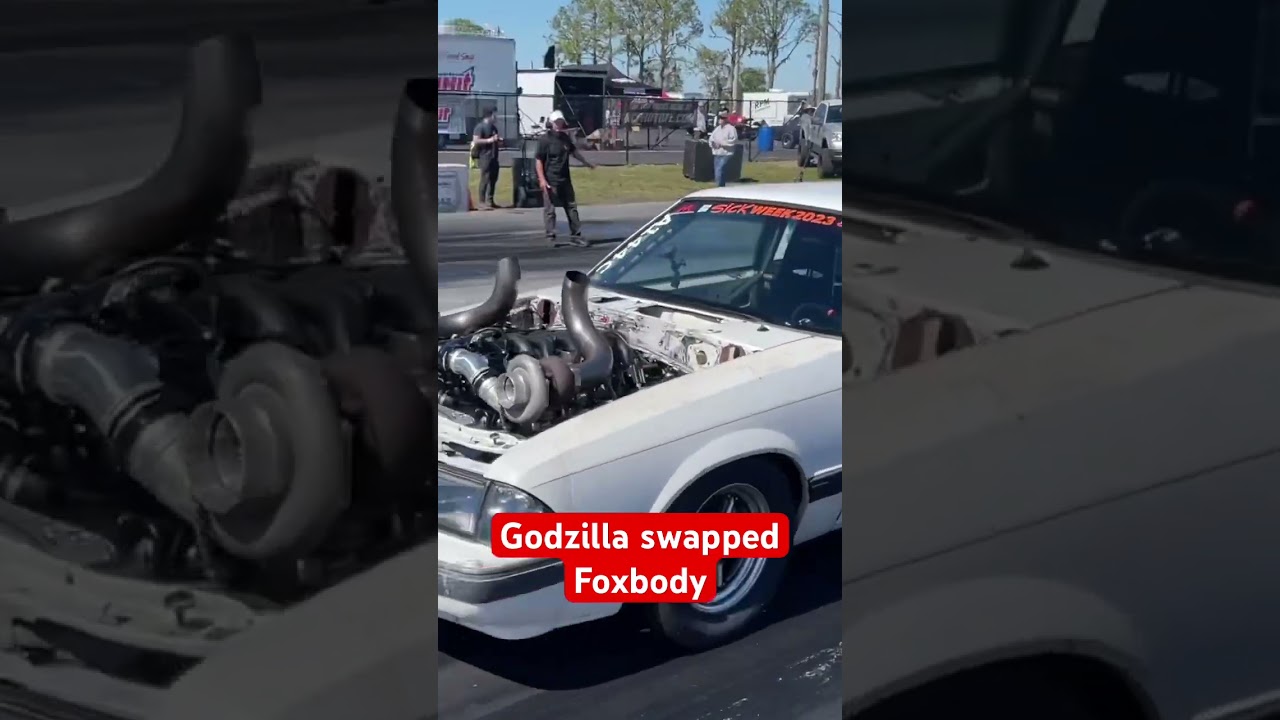 McFlurry, the 7.3L Godzilla swapped Foxbody 