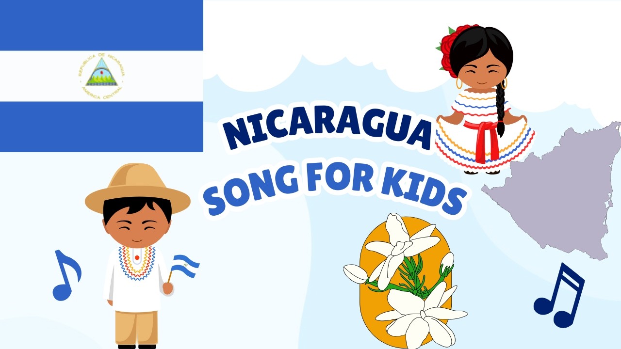 Nicaragua Song for Kids | Learn About Nicaragua | Central America Geography