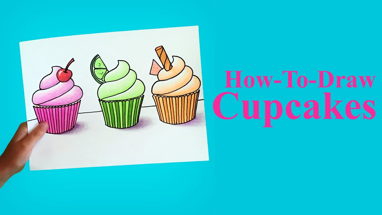 Cupcakes - Drawing with Mr. Scholten