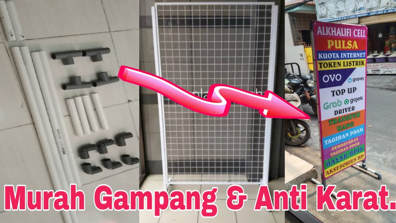 Cara Membuat Stending Ram Display. Dari Paralon.!!!#Murah&Mudah