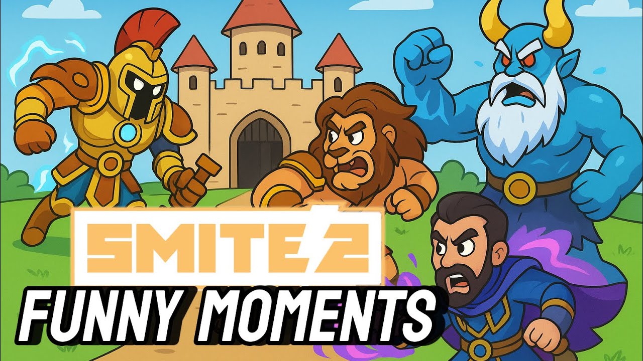 Smite 2 Funny Moments | Hercules Late Game is Crazyyy