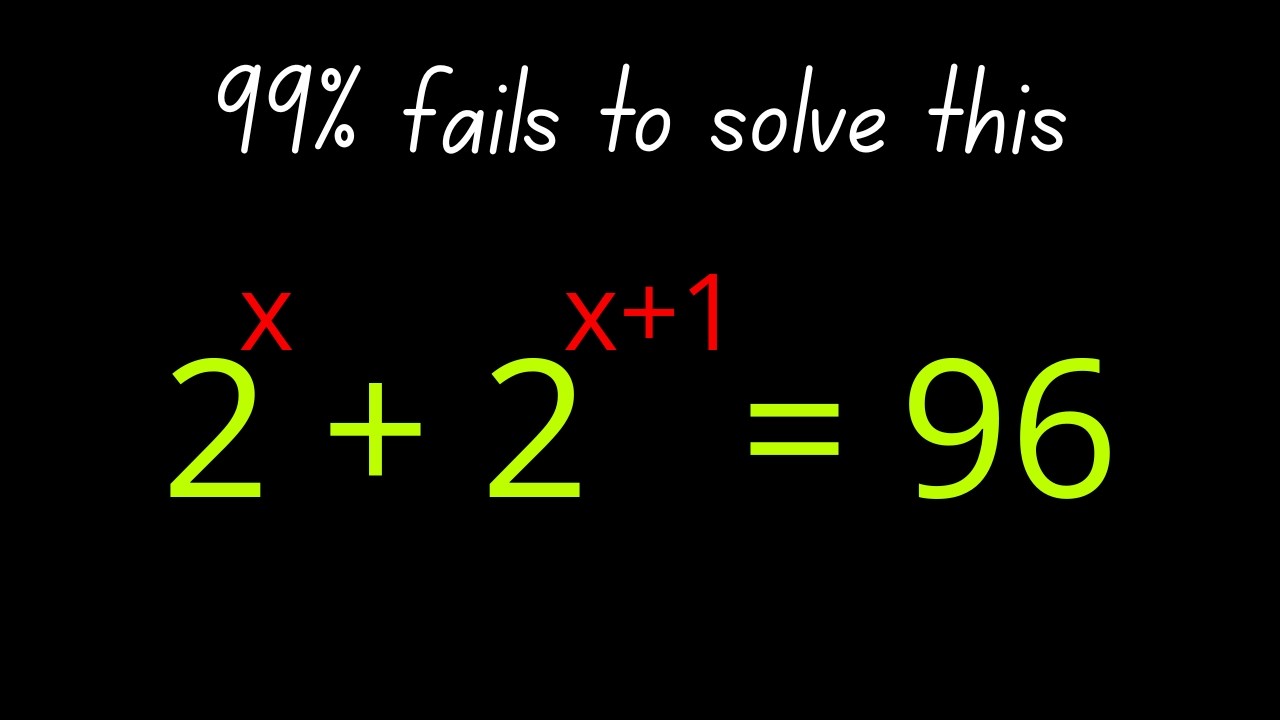 Only 1% Get This Right | Only Geniuses Pass This Math Test