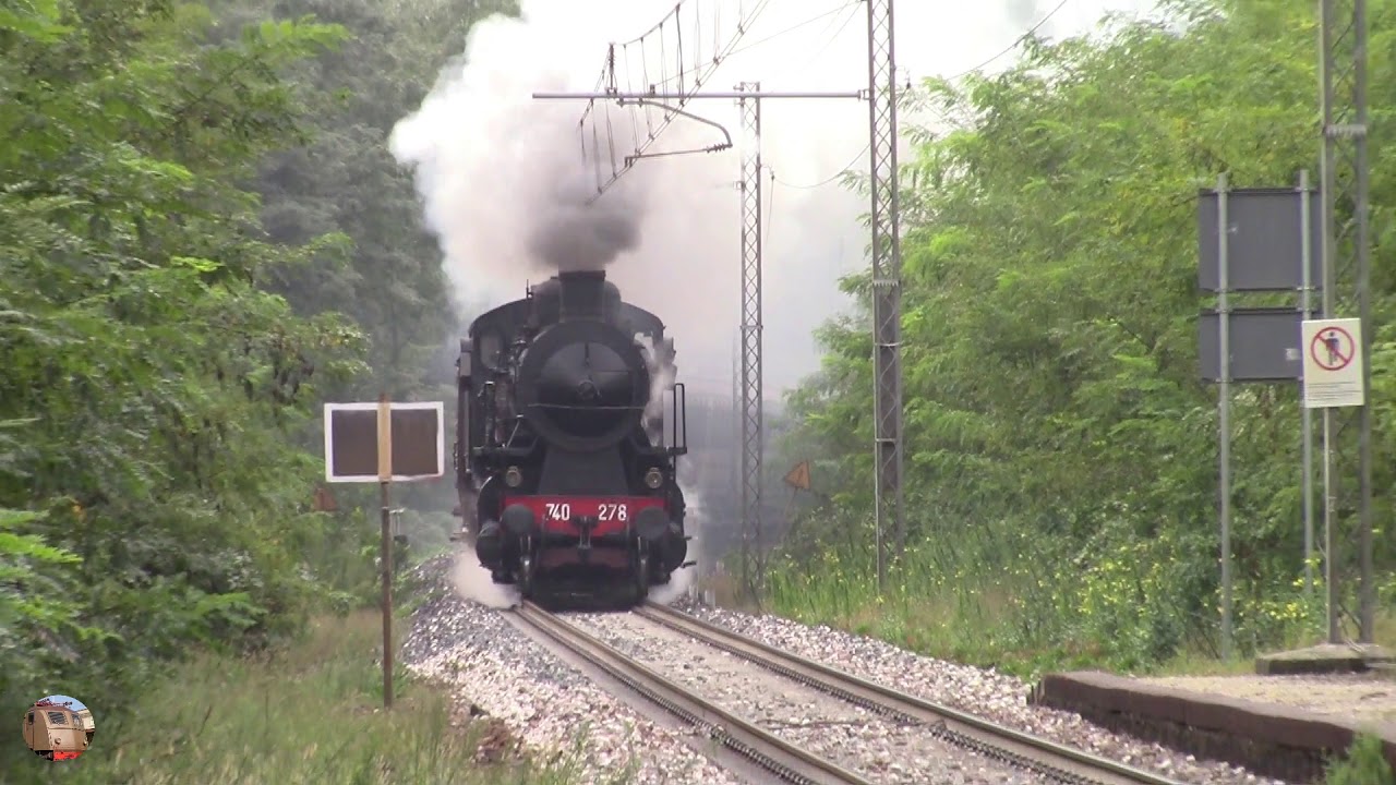 Treno Storico a vapore 130 anni ferrovia Novara-Domodossola (2° parte)