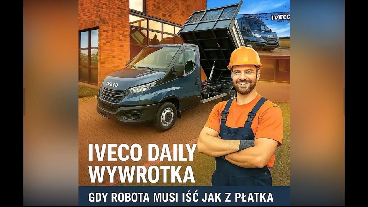 IVECO Daily z wywrotką Scattolini 🚛💪 Budowlany Szwajcarski Scyzoryk! 🛠️😎