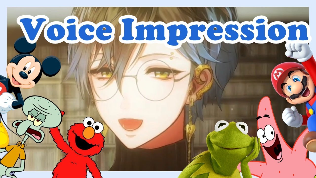 Ike's Voice Impression of Well-Known Characters [Ike Eveland/Nijisanji EN]