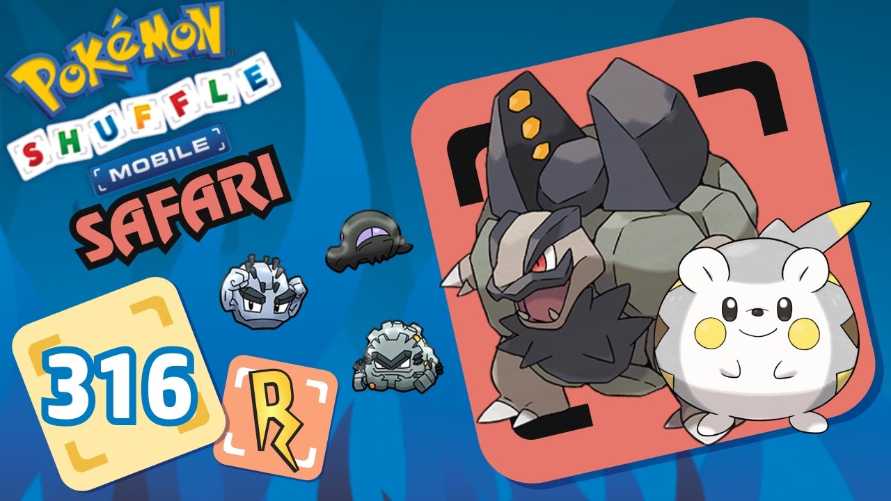 Pokémon Shuffle Mobile - GOLEM ALOLA (Safari Completo)