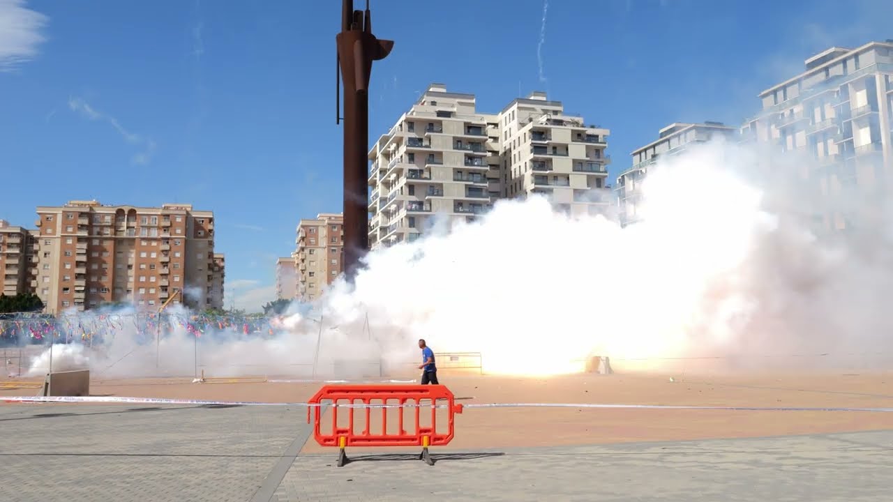 Gran Masclet&aacute; Mislata 9 octubre 2024 Pirotecnia Del mediterr&aacute;neo