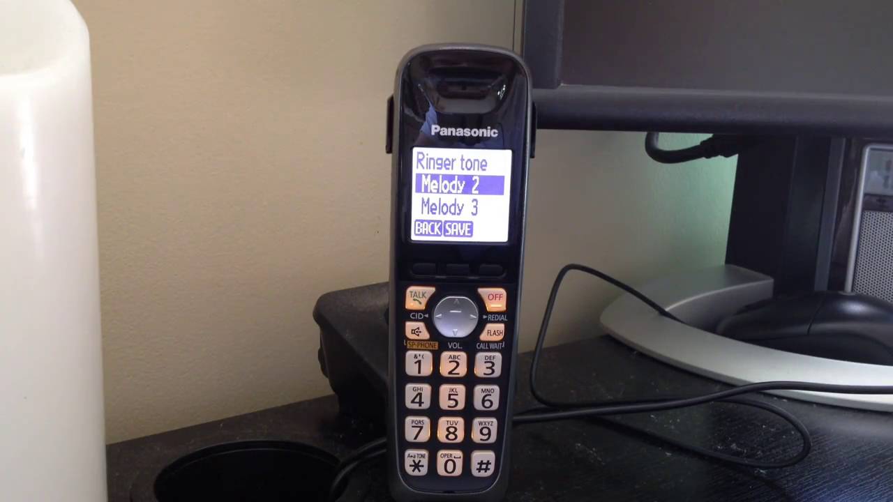 Ringtones on the Panasonic KX -TG4053B