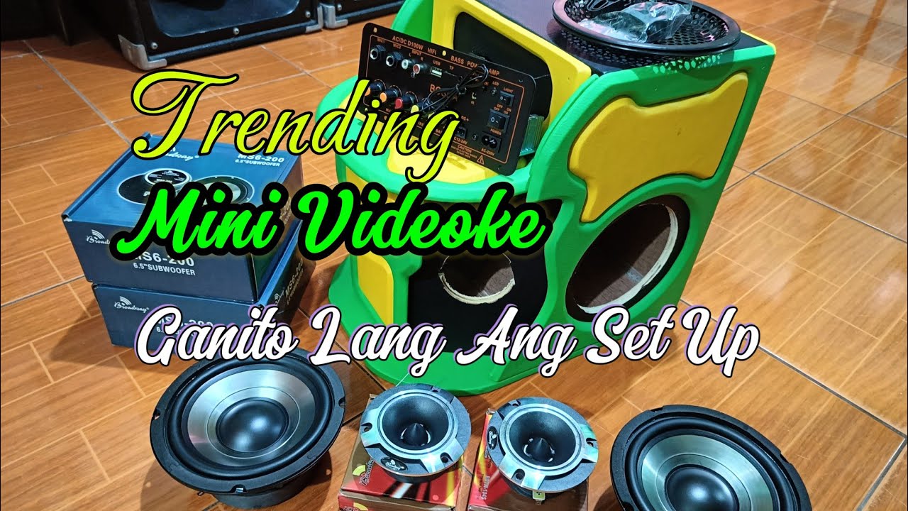 Trending Mini Bluetooth Videoke