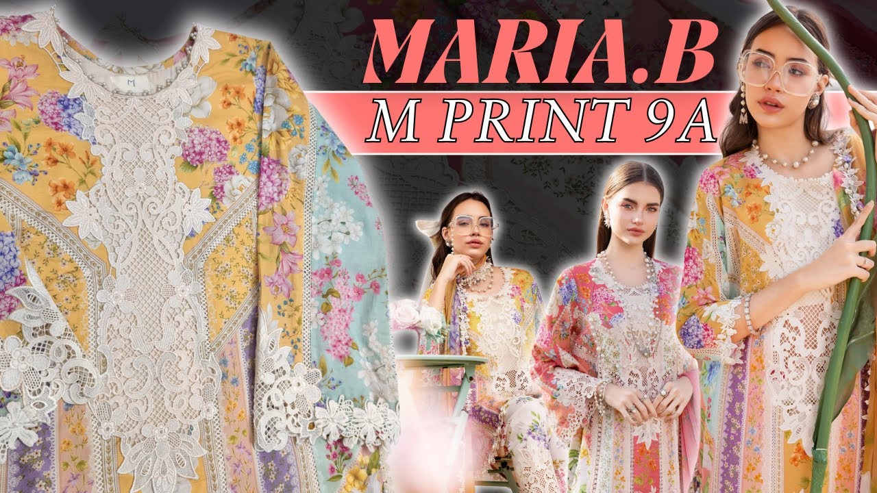 Maria.B M Print 2025 | Another Most Demanding Article 9A & 9B Eid Collection 💖 |  💯 Original Article