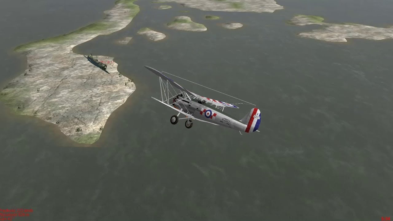 IL-2 1946: Air combat  Bristol Bulldog versus Polikarpow I-16