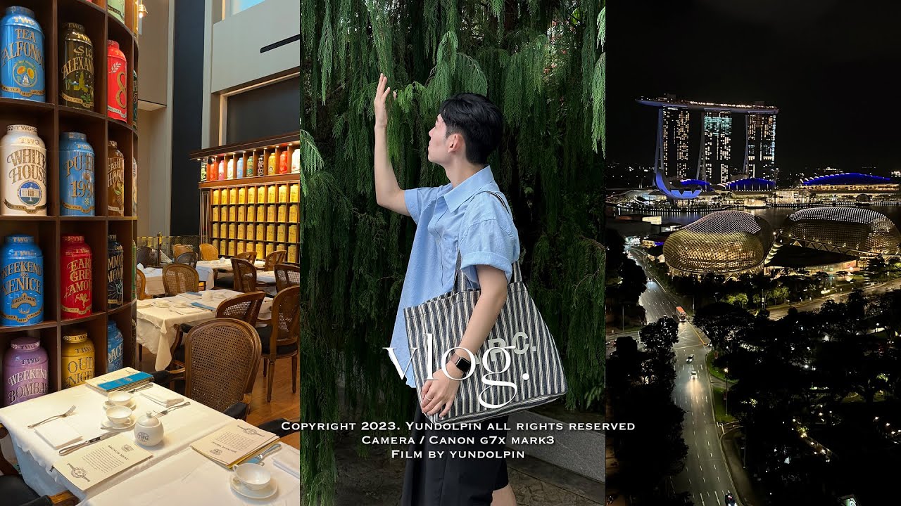 싱가포르 4박5일 낭만 그 잡채 🇸🇬 , 한국인 필수코스 맛집 투어, 싱가포르 최고의 야경명소, 마리나베이샌즈, 싱가포르 인생숙소 추천, TWG, 클락키 리버크루즈 야경투어