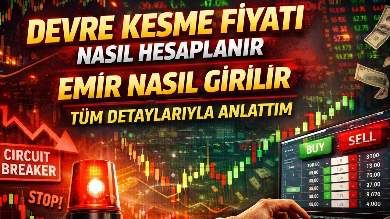 HİSSE DEVRE KESME FİYATINA EMİR NASIL VERİLİR? NASIL İŞLER? NASIL HESAPLANIR? İŞTE T&Uuml;M DETAYLARIYLA