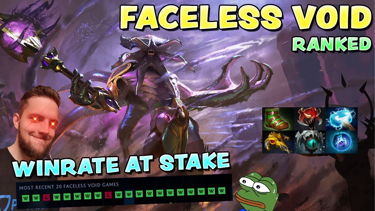 MY VOID WINRATE IS AT STAKE!!  | RANKED | FACELESS VOID