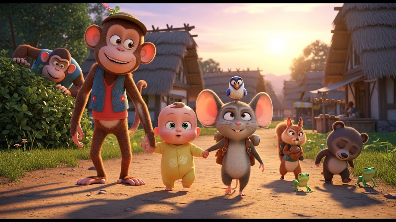 Keywords (Bandar Mama, Garam Rasgulla, Funny Jungle Adventure, Kahani for Kids): Searchable + story