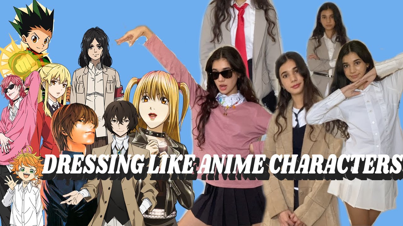 🎽 💦 anime outfits ! dress like ur fav character ❄️🐟