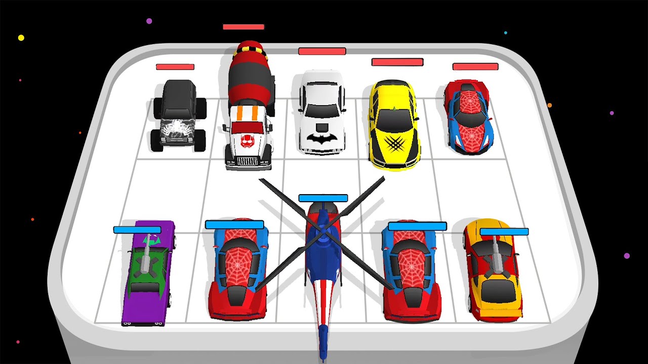 SUPERHERO CAR MERGE 3D - Мастер слияния (01)
