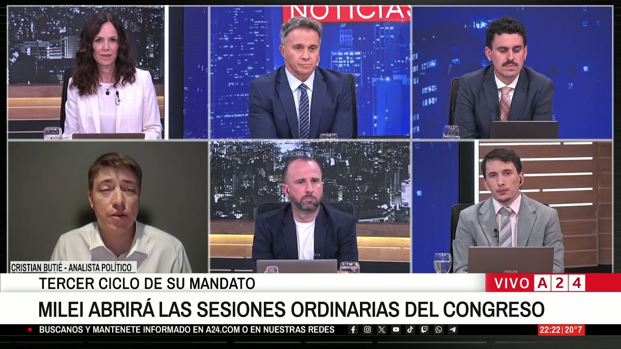 🔴 APERTURA DE SESIONES ORDINARIAS: EXPECTATIVA POR EL DISCURSO DE MILEI