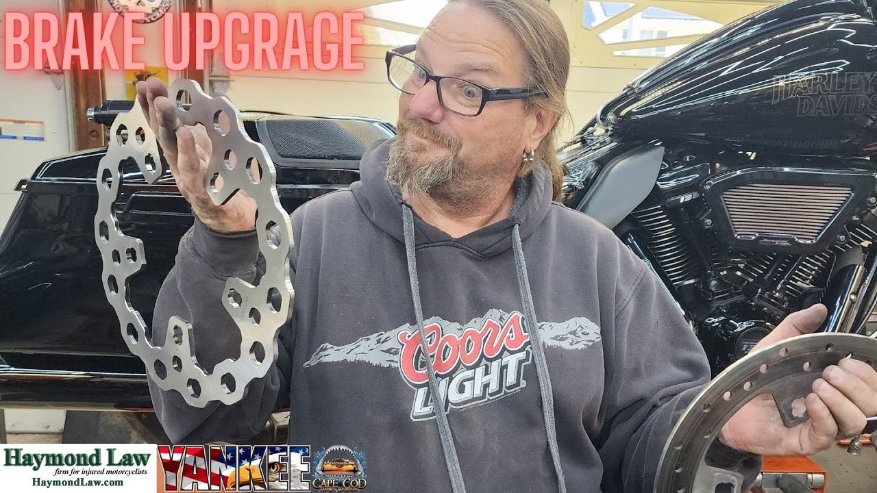 Как установить тормоза Galfer на ваш туристический мотоцикл Harley Davidson