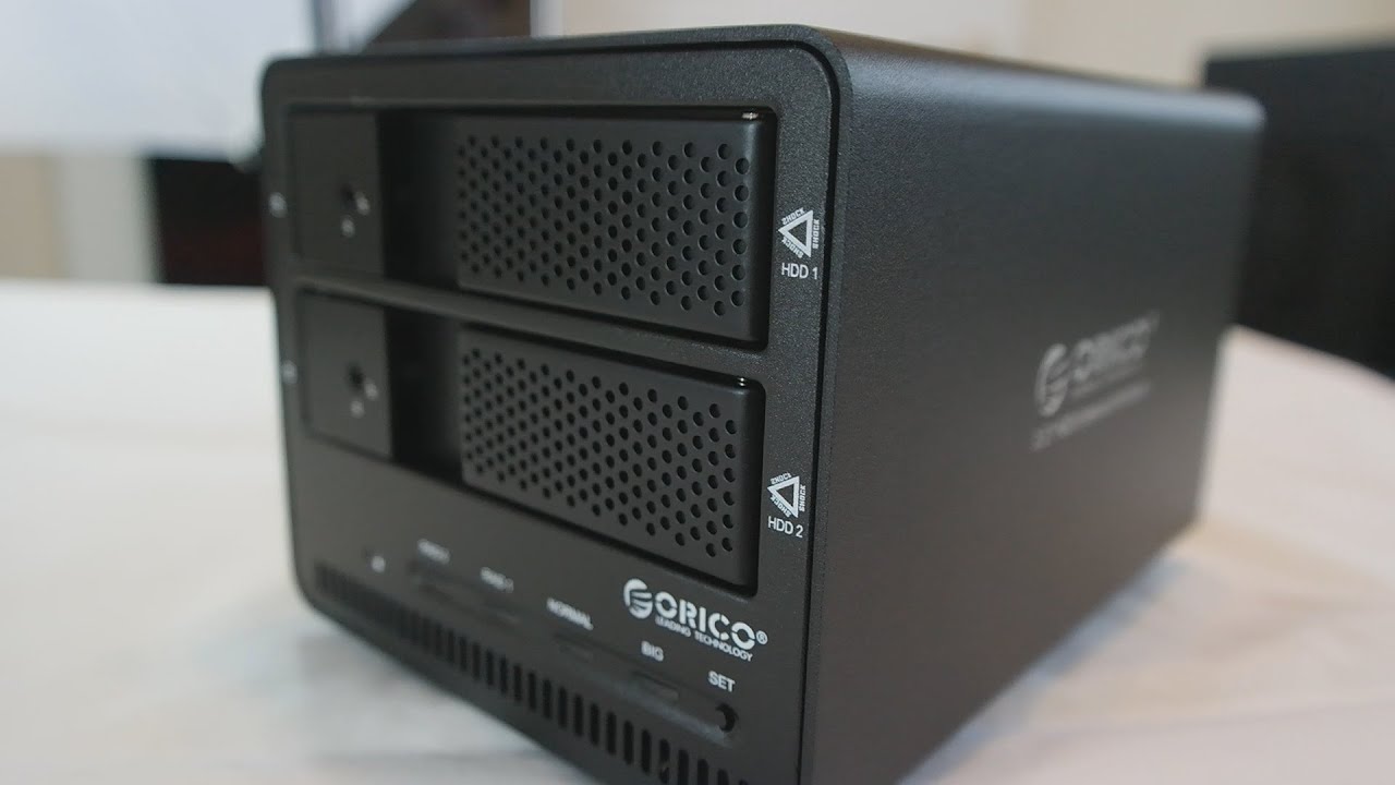 Review of an Orico 9528RU3 RAID External Enclosure and Weme UASP External Docking Station