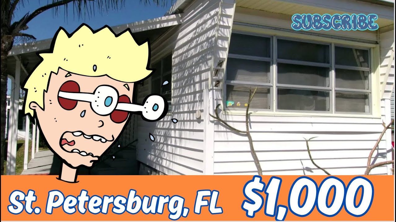 🙄 Eye Popping Deal? $1,000 Mobile Home St. Petersburg Florida