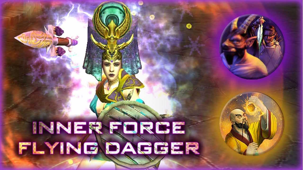 Titan Quest _ Inner Force Flying Dagger _ Hybrid Throwing Knives Caster Disruptor Build