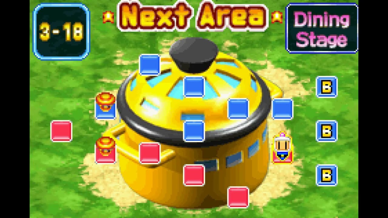 Bomberman Max 2 (GBA) - All Bosses Both Characters