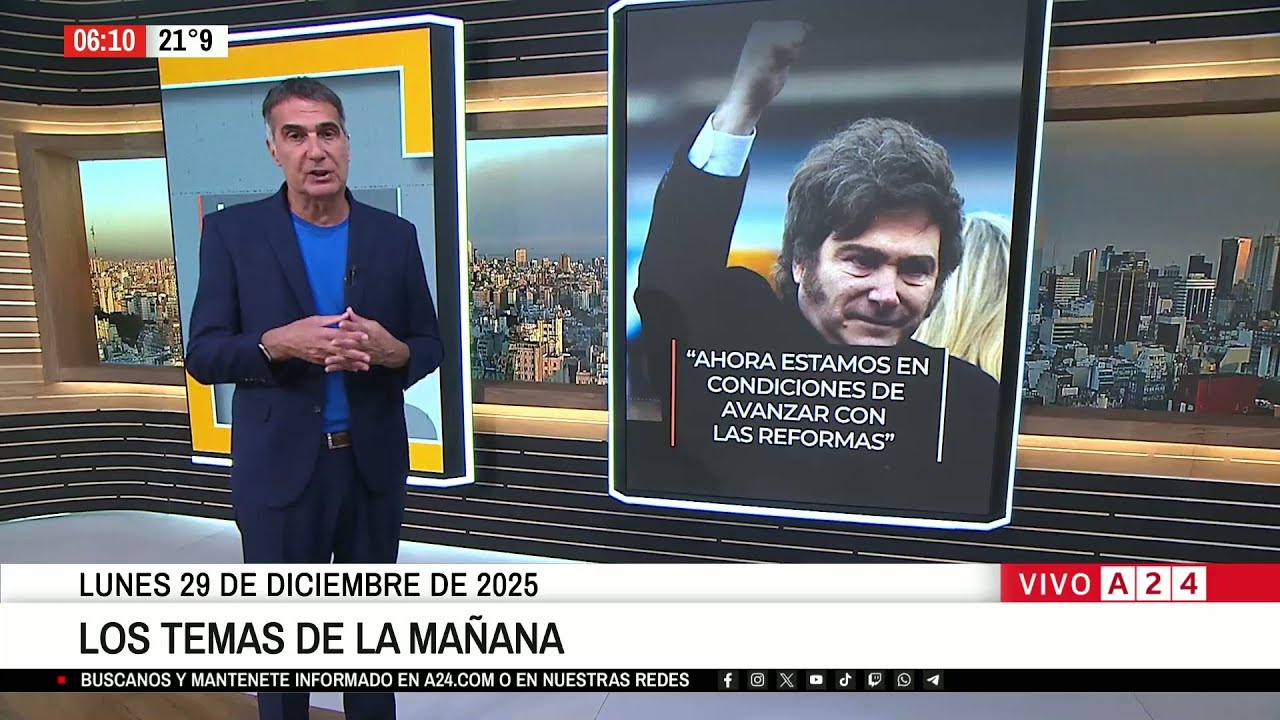 📰 LOS 3 TEMAS DEL DÍA 29/12: SENADO APRUEBA PRESUPUESTO DÉFICIT CERO Y LEY FISCAL +DÓLARES COLCHÓN