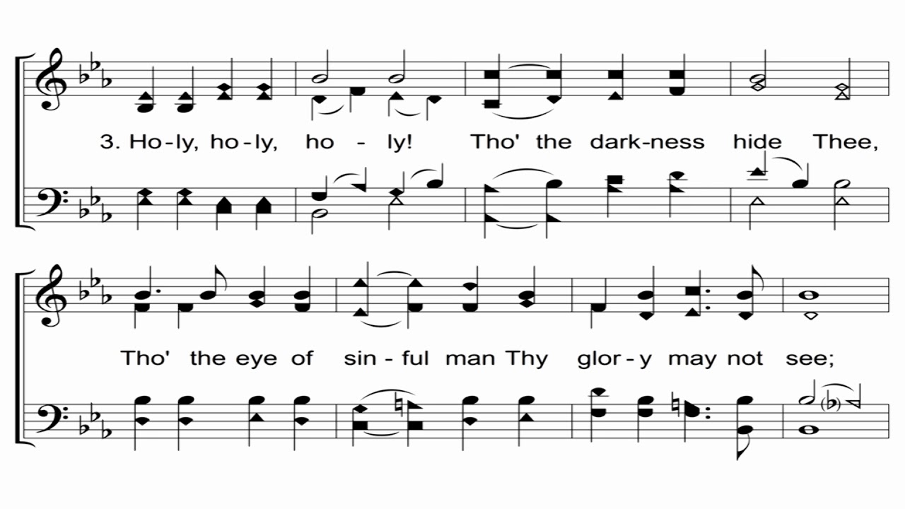 Holy, Holy, Holy! - A Cappella Hymn